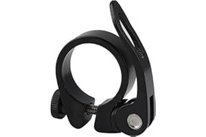 SRLWMYI Morsetto per Sella per Bicicletta con Morsetto per Sella in Lega di Alluminio a sgancio rapido-Reggisella a sgancio rapido-Morsetto per Sella per Bicicletta-Bici a sgancio rapido 31,8