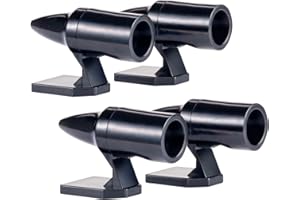 S SUMEX Cuatro Avisadores, ahuyentador, Silbato de ultrasonidos de Animales como Ciervos, jabalís, liebres para Coche. Cuatro Piezas.