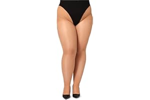 Bellivalini Medias Panty Mujer Plus Size 40 DEN BLV-1125