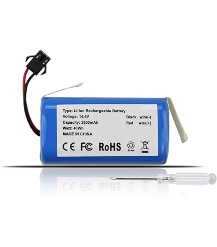 Batteria 2600mAh 14.4V Per Lefant M210 M210P M213 Aspirapolvere Robot - Ricambio A Lunga Durata, Facile Installazione - Foto 9