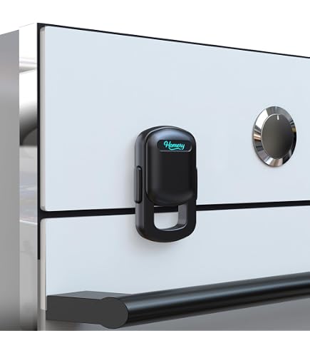 Barrière Protection Cuisinière Extensible Hanseküche 64-110 Cm - Sans Perçage, Clipsable, Lave-Vaisselle, Sécurité Enfant Plaque Induction