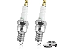 AEIPOU 2 Pack F6RTC Car Spark Plugs Replacement Compatible for NGK BPR6ES, Bosch WR6DC WR7DC, Champion RN9YC RN10YC, Denso W20EPR-U, MTD 951-10292/751-10292, OEM Replacement, High Performance