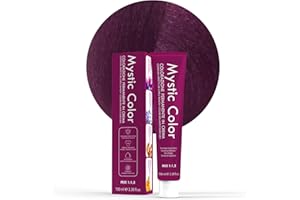 CAPELLO POINT Mystic Color - Coloración Permanente en Crema con Aceite de Argán y Caléndula - Tinte de Larga Duración, Tinte Pelo Mujer - Tinte Rubio Púrpura Permanente 7.2-100ml