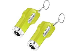 Luxtude 2-in-1 Car Window Breaker and Seatbelt Cutter, Emergency Keychain Car Escape Tool & Car Glass Breaker, Car Safety Hammer Automotive Life Safety Tools Kit, Window Breaker Keyring for Underwater