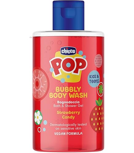 Chicco POP Set Bagno Kids: Bagnoschiuma Anguria 300ml + Shampoo&Balsamo 2in1 250ml - Vegano