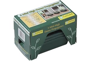 Worth Gardening by Garland Lot de 3 Mini propagateurs en Forme de dôme G85x3