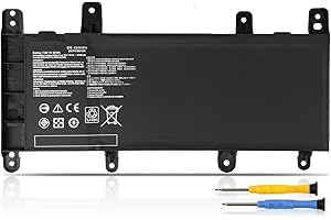 K KYUER 38Wh C21N1515 Batterie pour ASUS X756U X756UA X756UB X756UJ X756UX X756UQ X756UV X756UW X756UXM R753U R753UA R753UB R753UJ R753UQ R753UV R753UX R753UW K756U K756UB K756UJ K756UQ K756UV K756UX