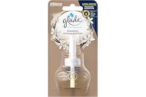 Glade Diffusore di Oli Essenziali Elettrico, Ricarica, Profumatore per Ambienti, Fragranza Romantic Vanilla Blossom, Confezione da 1 Ricarica, 20 ml