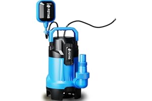 FOTING 16000 L/H Submersible Water Pump with Float Switch, 550W Electric Sump Pumps for Dirty/Clean Water, Portable Water Pump for Garden Pond, Pools, Ditches