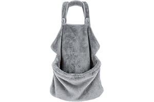 Camidy Pet Cat Carrier Sling Bag, Comfort Towel Bag Apron for Small Dog Cat Handsless Shoulder Carry Petting Suit