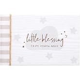 C.R. Gibson Little Blessing Baby Brag Kitap Fotoğraf Alb&uuml;m&uuml;, 18,4 cm x 11,4 cm