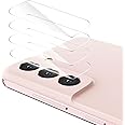 imluckies Camera Lens Protector for Samsung Galaxy S22 & S22 Plus [4 pack], Scratch-resistant Tempered Glass Back Camera Lens Cover, Ultra-thin, Easy Installation Lens Protector, Clear
