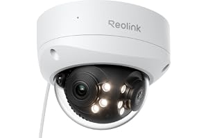 Reolink 16MP Övervakningskamera Utomhus PoE, 180° Panoramisk Dual-Lens | Motion Track, IK10 Vandalsäkert, Color Night Vision, Smart Detection & Alerts, Tvåvägsljud, IP67 vädertät, Duo 3V PoE