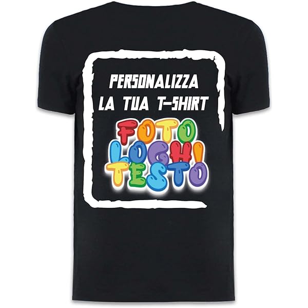 Maglietta Personalizzata Donna - 100% Cotone, Con Nome, Foto O Logo, Multiple Taglie E Colori - Foto 4