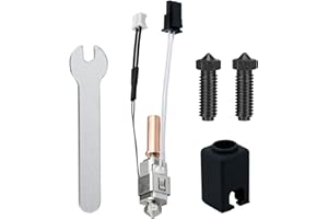 HIKUDIY Upgrade Ceramic Hotend for Kobra 2 Series, 24V 60W Extruder Print Head Kit for Anycbic Kobra 2/Kobra 2 Plus/Kobra 2 Max/Kobra 2 Pro/Kobra 2 Neo High Speed 3D Printer