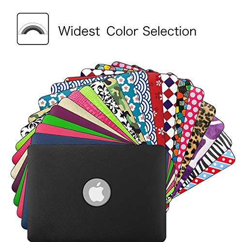 Fintie MacBook Air 13 Hülle Case – Ultra Slim Hochwertige Kunstleder Coated Hard Shell Schutzhülle Tasche für Apple MacBook Air 13.3″ (A1466 / A1369) , Sternennacht - 8