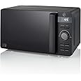 Swan Stealth 20L Microwave, Matte Black, 800W, MAFF E, Various Power Levels, 60 Minute Timer and Digital Display, SM22037BLKN