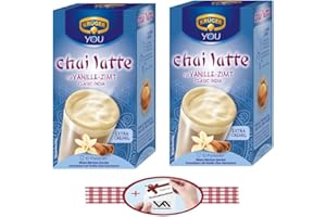 kruger Chai Latte Classic India with Vanilla Cinnamon Flavour 2 x boxes of 250g and Small Gift From Vestemfashion Team