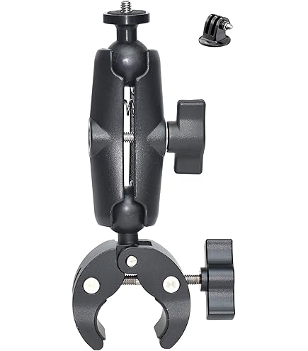 NEWFUN Support Camera, Accessoire Pour Insta360 X4, Kit Moto Pour Insta360 X4,X3,X2,Rotation à 360 Degrés, Support Moto, Compatible Avec Plusieurs