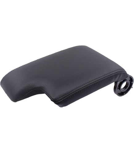 Leder Armlehnen Überzug Für BMW 3er E46 - Grau Echtleder Mittelarmlehne Ersatz