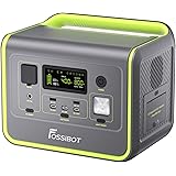FOSSiBOT F800 Centrale Elettrica Portatile e Generatore Solare, Batteria di Backup LiFePO4 da 512Wh, Uscita CA 800W (Picco 16