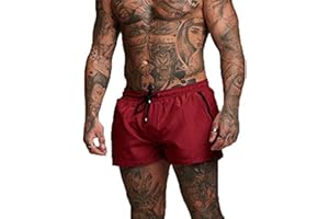 EDOTON Bañador para Hombre, Pantalones Cortos Impermeables Pantalones Cortos de Surf Pantalones de Natación