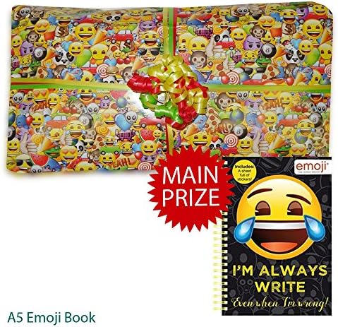 Pass the Parcel Ready Made Party Game - Emoji - 8 to 16 layer options available (16 Layers)