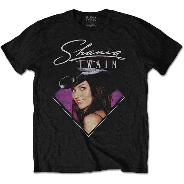Shania Twain ワールドツアー Tシャツ Official Shania Twain Now Tour T-Shirt : Amazon.co.uk: Fashion