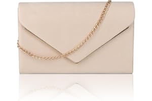 Shengxi Pochette da Donna Busta Borse da Sera Borsa a Tracolla Borsetta Elegante Clutch da Cerimonia Borsa Piccola con Tracolla Catena Borsa a Mano per Matrimoni Serate e Feste