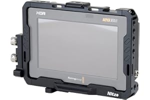 Nitze Monitor Cage for Blackmagic Video Assist 5’’ 3G and 12G Monitor - JT-B01A