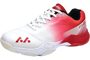 Viaoragiosa Chaussures de Badminton,Squash Volleyball Sneaker,Sneaker D'IntéRieur Chaussures De Ping-Pong en Mesh LéGèRe,Unisexe Adolescents,Maintien et Amorti,pour Badminton,Volleyball,Squash