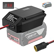 Booster de démarrage pour voiture compatible avec batterie Bosch GBA 18 V et démarreur de saut, portable, pour voitures diesel et moteurs à essence avec technologie lithium