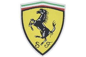 CENTRO RICAMI RICAMIFICIO INDUSTRIALE ITALIANO DAL 1989 Patch-Toppa Microricamata in HD/jacquard (Alta Definizione)Termoadesiva - Dimensioni : H. cm.7,5 x L. cm.6,2 - Made in Italy