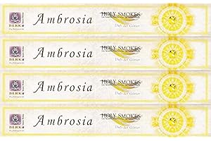 Berk HS-100-P4-12 Räucherstäbchen, 4x, 8x, oder 12x Ambrosia (4 Packungen)