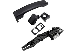 EUTEEWAL Left Side Exterior Door Handle Sliding Door Handle with Holder for Renault Master MK3 Vauxhall Movano Replacement 806069981R 806067794R 806073022R