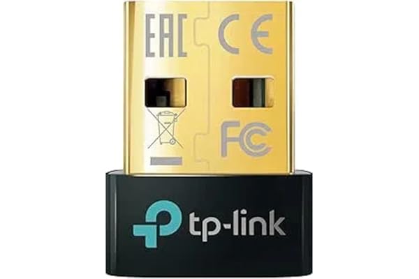 TP-Link UB500 Adaptador Bluetooth 5.3 USB, Tamaño Mini para Ordenador, Portatil, Auriculares, Altavoz, Teclado, Compatible con Windows 11/10/8.1/7, Multicolor