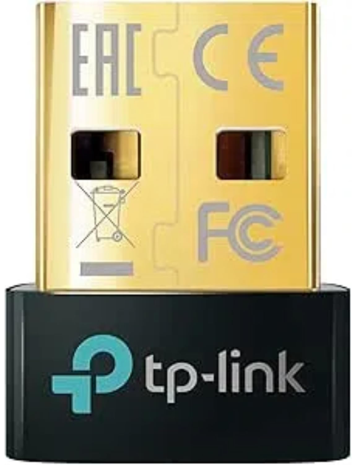 TP-Link UB500 - Adaptador Bluetooth USB para PC, Plug & Play, Tamaño Mini | Ideal para PC sin Bluetooth. No Necesita Configuración. Conecta Auriculares, Teclados, etc. Compatible Windows 11/10/8.1/7.