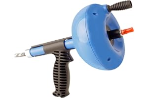 Sonde de debouchage THORQUE 7.6M - deboucheur et écoulement flexible, furet deboucheur canalisation ecologique, furet canalisation pour les travaux manuels deboucheur canalisation professionnel