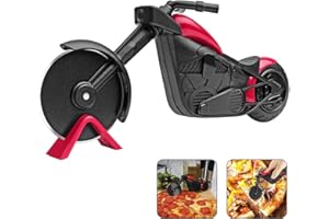 Tang Yuan Motorrad Pizza Cutter,Pizza Cutter,Edelstahl Pizza Roller,Kreative Werkzeuge,Exquisite Küche Geschenk