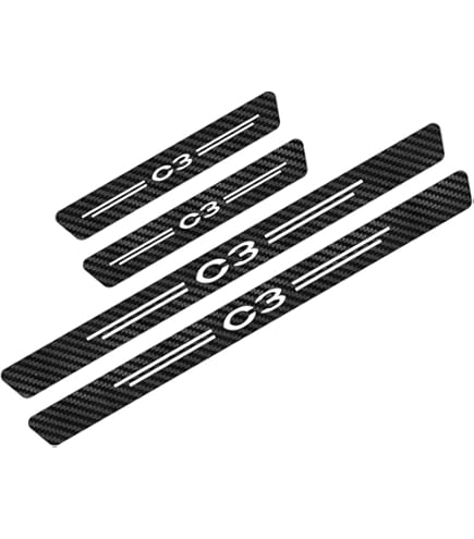 Déflecteurs D'air HEKO Pour Citroën C3 2002-2009 - Ensemble 4 Pièces, Montage Intérieur, Acrylique Fumé