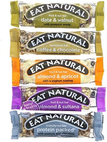 Eat Natural | Assorted Nuts & Fruit Bar | 28 x 50g