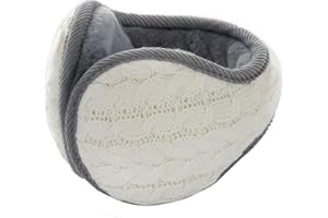 KQueenStar Direct Winter Earmuffs - Adjustable Classic Fleece Ear Warmers for Women