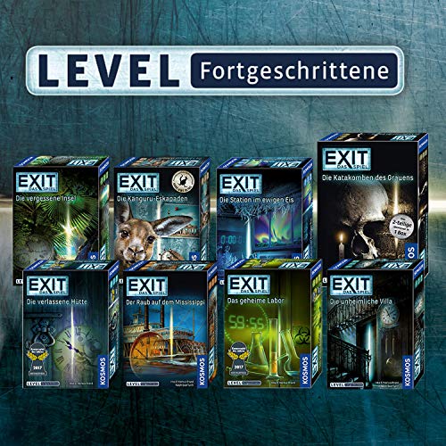 KOSMOS 692742 - EXIT - Das Spiel - Das geheime Labor, Kennerspiel des Jahres 2017, Level: Fortgeschrittene, Escape Room Spiel - 4