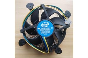 CYRMZAY Compatible for Intel E97379-001 1155/1150/1156 four-pin CPU cooling fan