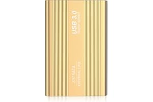 Sincelo Hard Disk 2tb Esterno, USB3.0 per Mac, PC, Desktop, Laptop, MacBook, Xbox One (2tb, Oro)