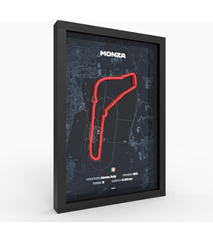 Houten sculptuur decoratie met led - racebaan Nürburgring Nordschleife, 3D- nachtlampje, 92 cm, cadeau, wanddecoratie voor fans van autoraces, cadeau voor verzamelaars, zwart
