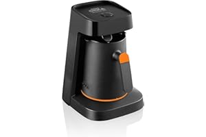 Arzum Okka OK0013-STX MINIO JET ekspres do kawy, 400 W, pojemność 5 filiżanek, zabezpieczenie przed przelaniem, akustyczny system ostrzegawczy, idealne parzenie przy niskiej temperaturze