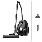 Rowenta RO6136 Green Force Max Silence, Aspirapolvere a Traino, 4,5 L, Motore Potente 900 W, 65 dB(A), Design Compatto, Aspir