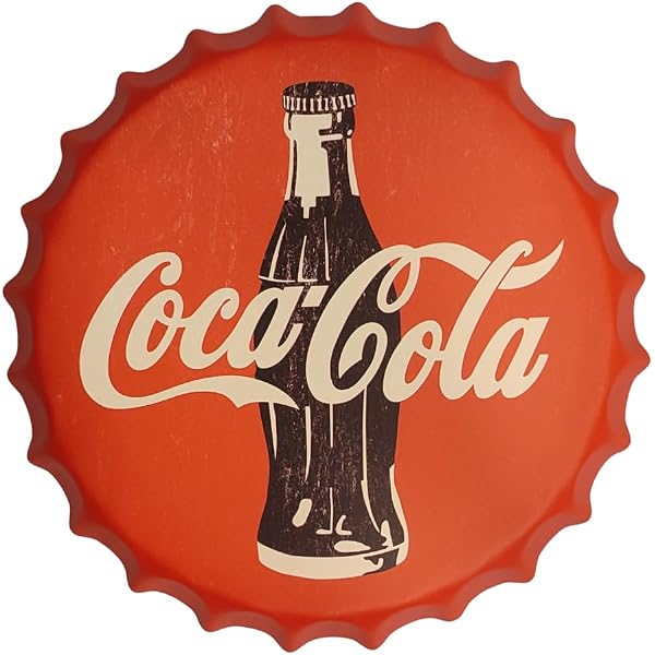 Coca-Cola Good Friends Cold Drinks Metal Sign - Vintage Coca-Cola