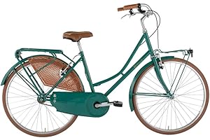 Alpina Bike Olanda, Bicicletta da Città Donna, Verde Smeraldo, 26